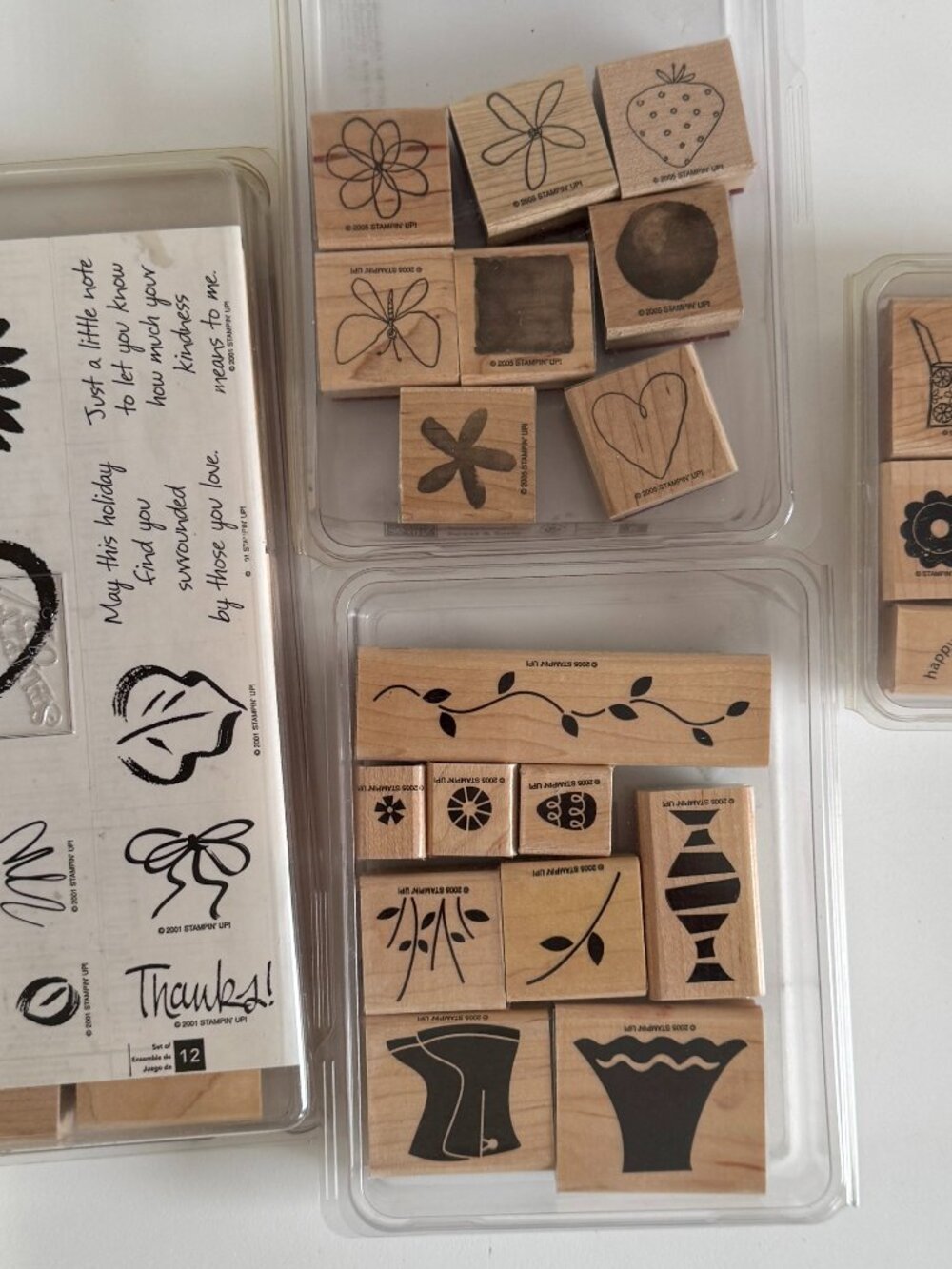 Stampin' Up Bundle of 4 - Botanical & Floral